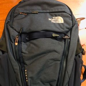 Womens Surge Backpack Rose Gold 